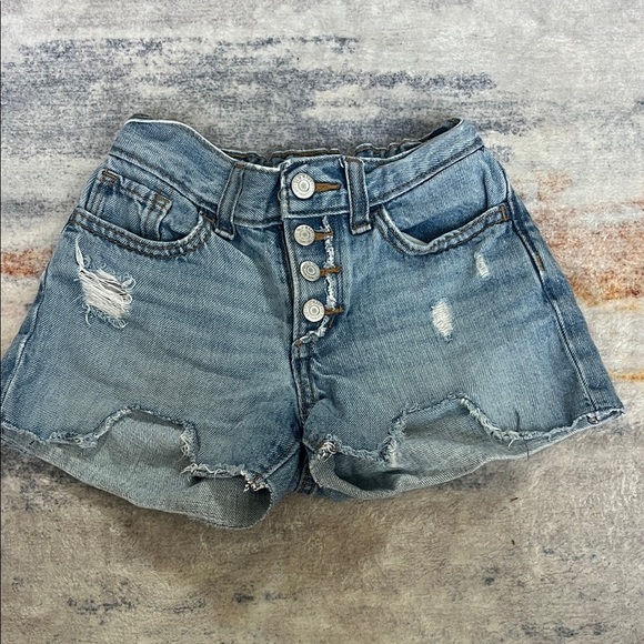 Old Navy Distressed Denim Shorts - Picture 2 of 5